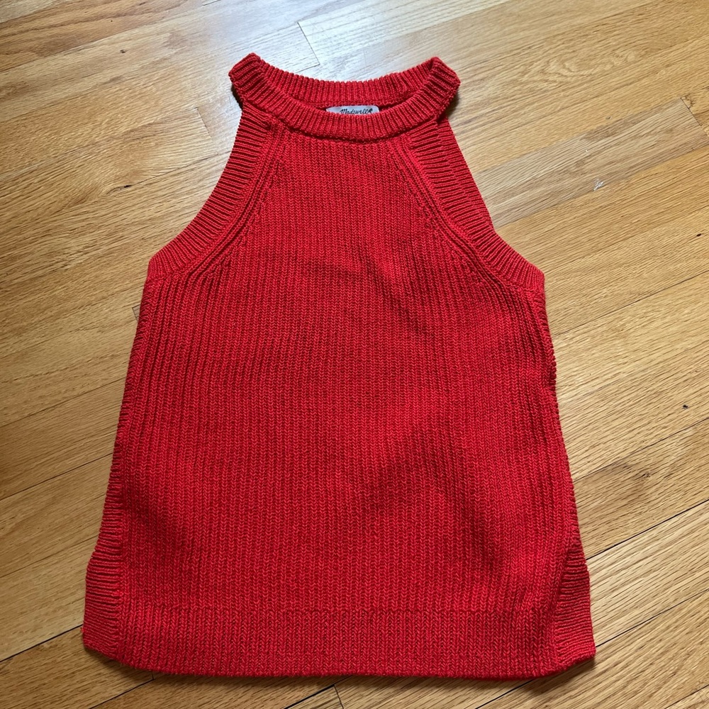 Madewell sweater tank top